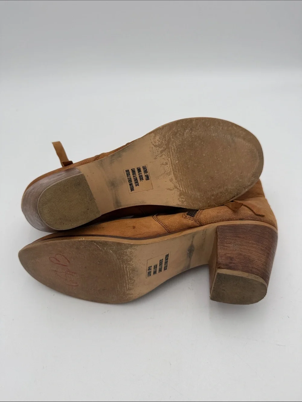 American eagle outfitters Tan Suede Ankle Boots  women 9 leather festival casual